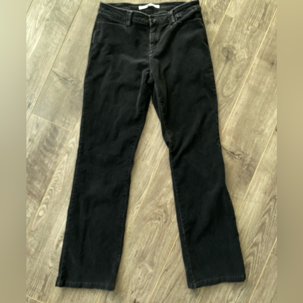 Tommy Hilfiger black corduroy bootcut pants